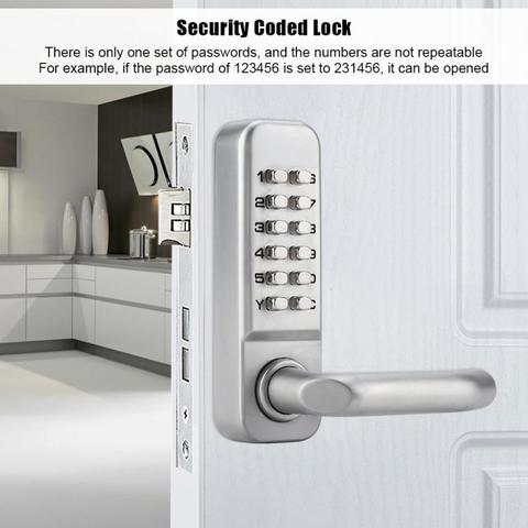 10 Digital Door Lock Password Door Locks Smart Code Keypad Password Keyless Door Lock Locker cerradura ► Photo 1/1