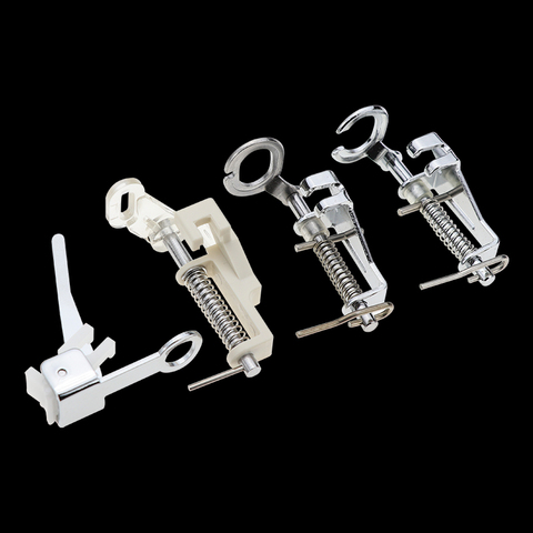 4Pcs/set Household Sewing Machine Parts Darning Foot Presser Foot Close Open Toe Quilting Foot Domestic Sewing Machine ► Photo 1/6