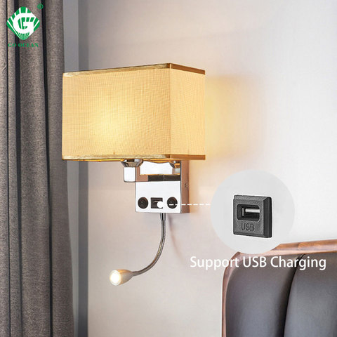 Review On Led Wall Lights Sconce, Headboard With Usb Ports And Lights