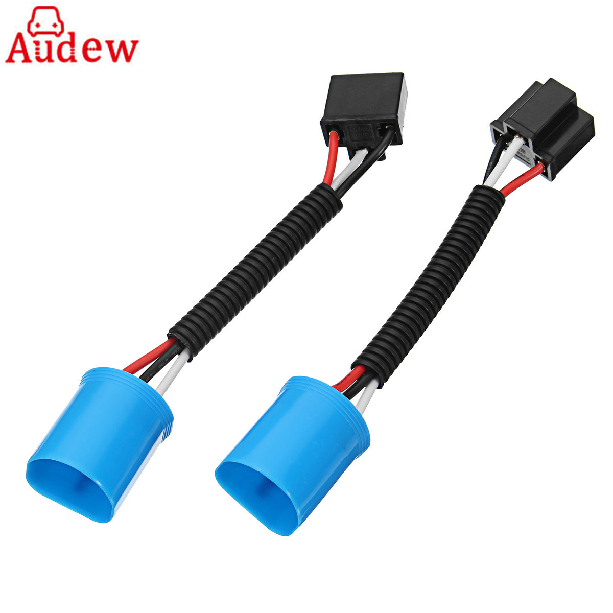 2pcs 9007 Male to H4  Car Headlight Conversion Harness Socket Adapter For Hummer H2 ► Photo 1/6