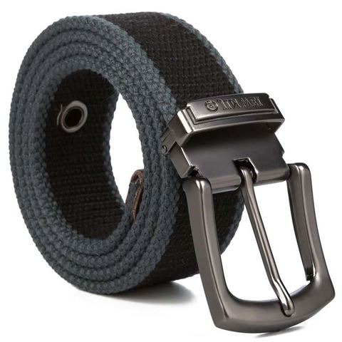 2022 Weave canvas belt men military  workout Casual Jeans Brand Belt Young student needle Buckle-Belt Male Tactical waist Belt ► Photo 1/6