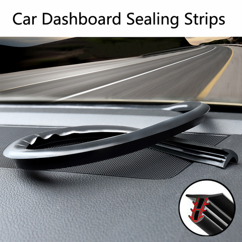 Car Rubber Sound Seal Strip Dashboard Sealing Strips For KIA Rio Ceed Sportage Mazda 3 6 Cx-5 Peugeot 206 307 308 207 ► Photo 1/6