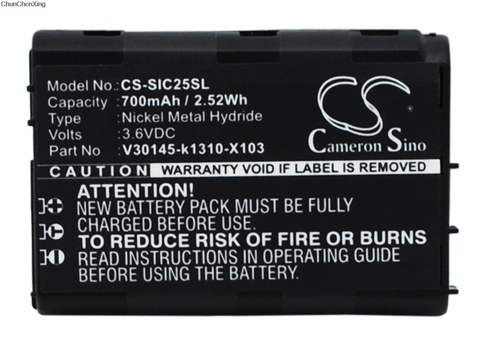 Cameron Sino Battery V30145-k1310-X103 for Siemens C25, C25 Power, C2588, C25e, C28 ► Photo 1/6