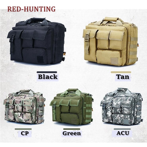 Tactical Shoulder Bag Outdoor Molle Military Messenger Bag Computer Handbag Briefcase Laptop Camera Shoulder Bag ► Photo 1/6