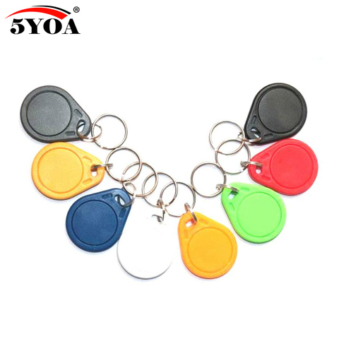 10pcs UID 13.56MHz IC Card Clone Changeable Smart Keyfobs Key Tags Card 1K S50 RFID Access Control Block 0 Sector Writable ► Photo 1/6