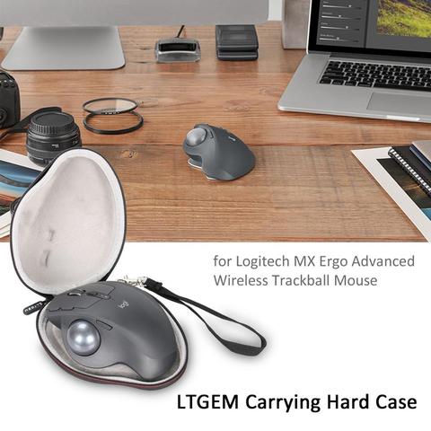 LTGEM EVA Hard Travel Carry Case for Logitech MX ERGO Advanced Wireless Trackball Mouse ► Photo 1/6