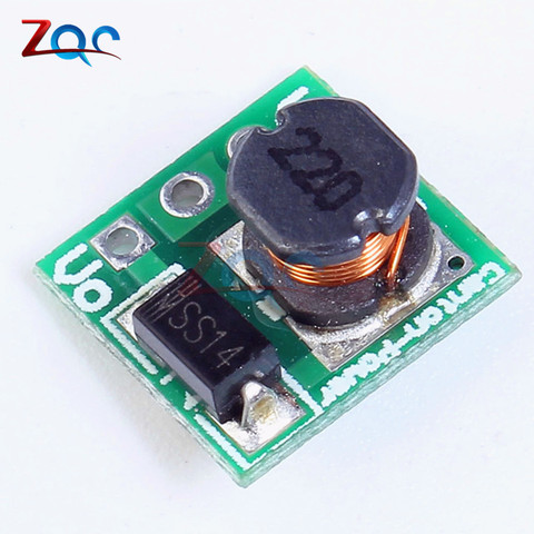 Power Supply Switch Module 1.8V 2.5V 3V 3.3V 3.7V 4.5V to 5V Step Up Boost Converter Board Voltage Regulator for 18650 Battery ► Photo 1/6