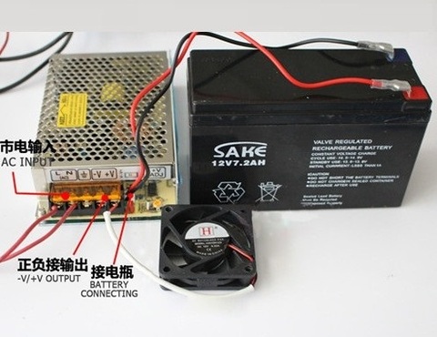 free shipping SC-120-12 120W 12V 10A or SC-120-24 120W 24V 5A universal AC UPS/Charge function switching power supply ► Photo 1/1