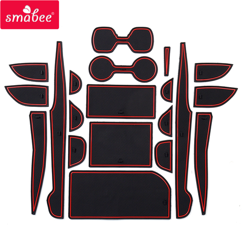 Smabee Anti-Slip Gate Slot Mat For TOYOTA CAMRY 2022 XV70 70 Interior Accessories 20pcs Cup Holders Non-slip mats ► Photo 1/6