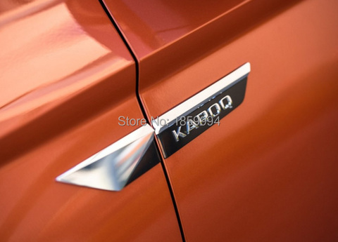 for 2022 skoda karoq Original Side Wing Fender  door Emblem Badge sticker Trim ► Photo 1/5