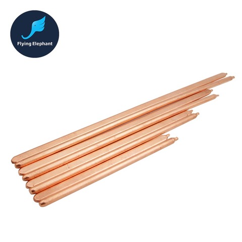 Pure Copper Tube Tubing For Computer Laptop Cooling Notebook Heat Pipe Flat or Round 100mm-400mm Optional ► Photo 1/4
