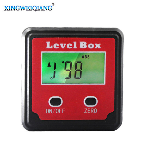 Durable Digital Inclinometer Spirit Level Protractor Angle Gauge Meter Bevel ► Photo 1/6