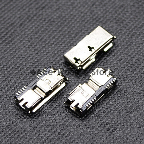 High Quality  5pcs HI-Speed Micro USB 3.0 Female 10Pin SMD SMT Socket PCB Soldering Connectors ► Photo 1/1