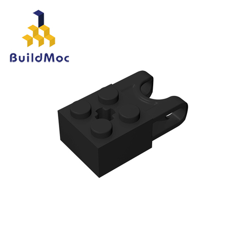 BuildMOC Compatible Assembles Particles 92013 2x2 For Building Blocks Parts DIY LOGO Educational Cre ► Photo 1/2