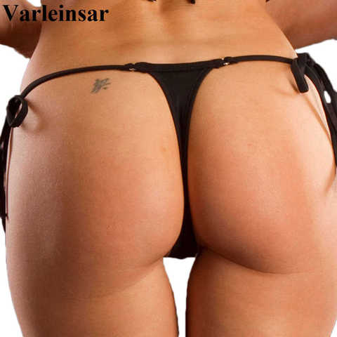 2022 Sexy Micro Mini Tiny Thong String Tie Bikini Bottom Swim Brief Women Swimwear Female Bather Tanga Panties Underwear V100 - Price history & Review | AliExpress Seller - Varleinsar Official Store | Alitools.io 2022 Sexy Micro Mini Tiny Thong String Tie Bikini Bottom Swim Brief Women Swimwear Female Bather Tanga Panties Underwear V100 - Price history & Review | AliExpress Seller - Varleinsar Official Store | Alitools.io