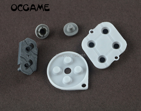 OCGAME High Quality For SNES Super NES Nintendo Conductive Replacement Controller Rubber Pads 10sets/lot ► Photo 1/6