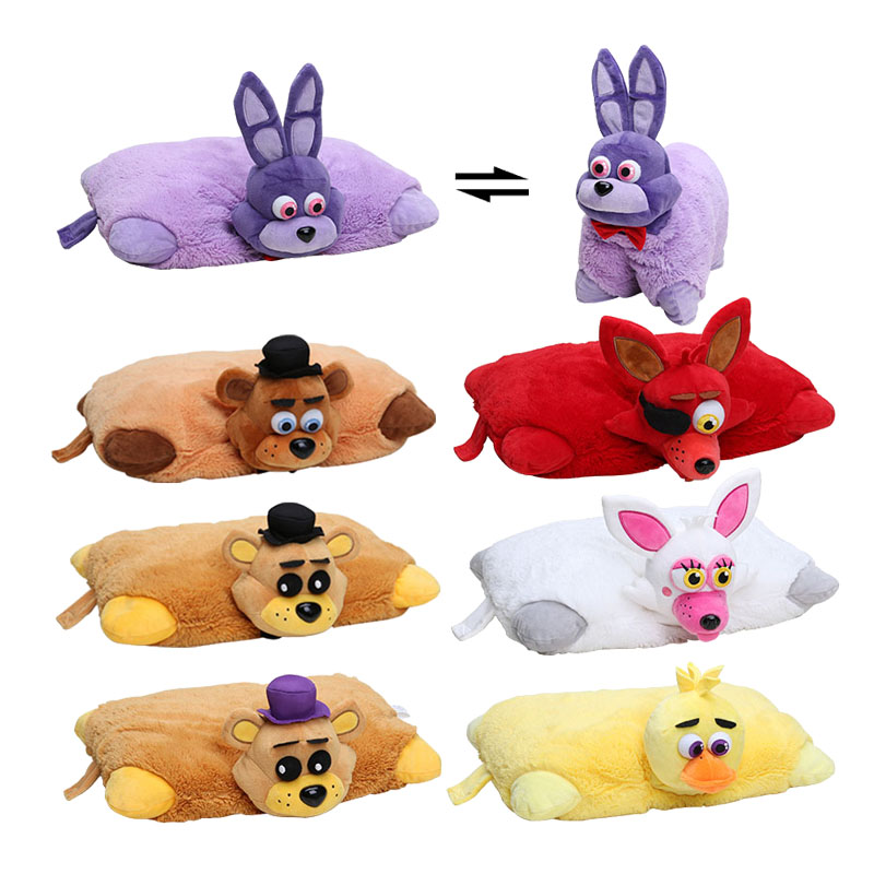 8styles FNAF Five nights at freddy plush toys cosplay cap hat cosplay  freddy chica foxy bear plush stuffed toys fnaf plush toys - Price history &  Review