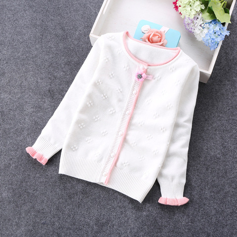 2017new autumn and winter girls sweaters fashion cardigans 2-12years girls cardigans 8671 ► Photo 1/6