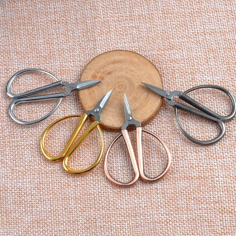 Good Quality Mini Size Vintage Sewing Scissors Stainless Steel Abrasion Resistance Tailor's Scissors CP0711 ► Photo 1/6