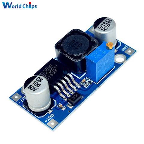 5pcs/lot XL6009 DC-DC Step Up Power Supply Booster Module Adjustable 3-32V To 5-35V Voltage Converter Replace LM2577 ► Photo 1/6