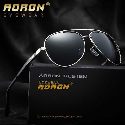 AORON Vingate Men Sunglasses Polarized Women Retro Original Brand Glasses Luxury Goggoles Classic Anti Glare ► Photo 1/6