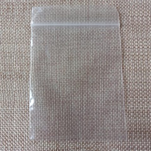 100pcs Jewelry Ziplock Zip Zipped Lock Reclosable Plastic Poly Clear Storage Bags Thickness 0.1mm ► Photo 1/6