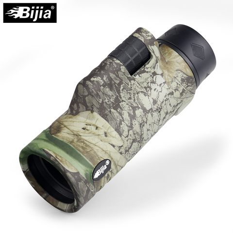 BIJIA 10x42 High Quality 4 colors Multi-coated BAK4 Prism monocular Hunting Bird Watching travel telescope support Drop Shipping ► Photo 1/6