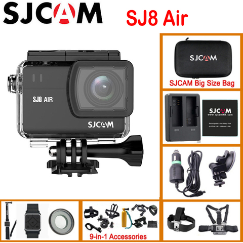 SJCAM SJ8 Air Touch screen 14MP Action Camera WiFi 1200mAh DV Camcorder Remote Control Waterproof Sports Camera Full Set Box ► Photo 1/1