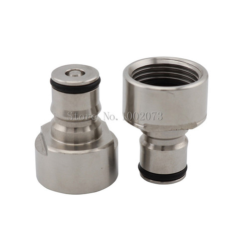 Home Brew Ball Lock Keg Coupler Adapter Stainless Steel Ball Lock Quick Disconnect Conversion Kit G5/8 Liquid OR Gas Post ► Photo 1/5