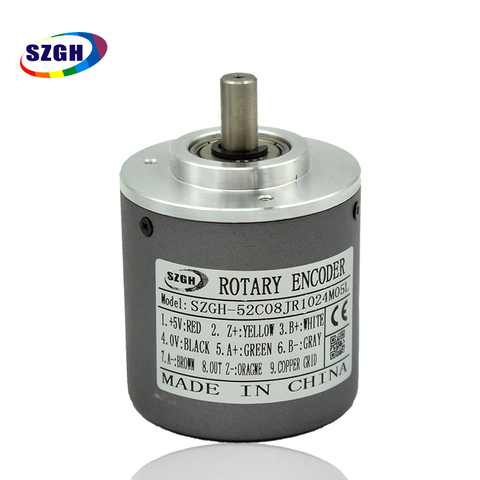 Rotary encoder for spindle feedback signals, 1024ppr  for cnc milling, lathe controller ► Photo 1/1