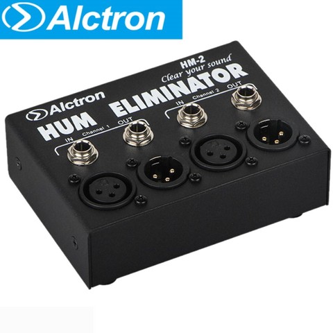 Alctron HM-2 hum eliminator to reduce the noise for professional recording studio,living stage,concert such occasions ► Photo 1/5