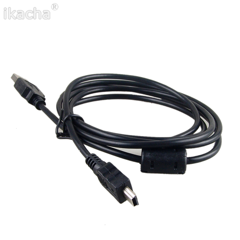 Mini USB 2.0 Port Charging Data Cable Pictures Video Data Transfer Charger Cable Cord Wire Line for Canon Camera Series 1.5m ► Photo 1/5