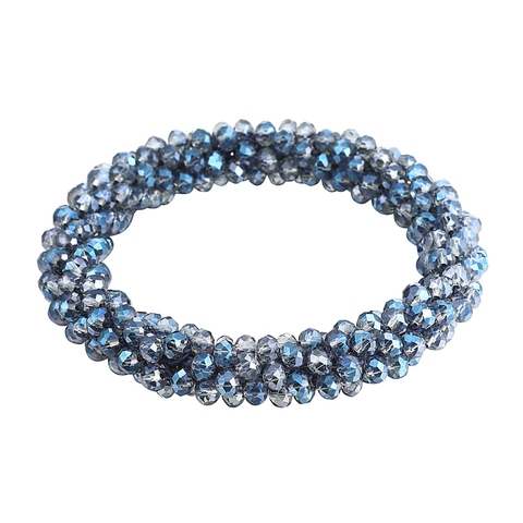 LOVBEAFAS Boho Elastic Bracelets & Bangles For Women Vintage Stretch Bohemian Femme Crystal Glass Beads Bracelets Party Jewelry ► Photo 1/6