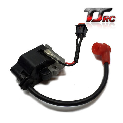 Ignition Coil Materials Red Cap with Switch Wire Fit Zenoah CY ROVAN ENGINES for 1/5 HPI Rovan Km BAJA 5B 5T 5SC Losi Parts ► Photo 1/3