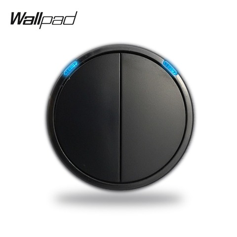 Wallpad L6 Modular 4 Colors 2 Gang 2 Way Push Return Button Wall Light Power Switch DIY Free Combination ► Photo 1/6