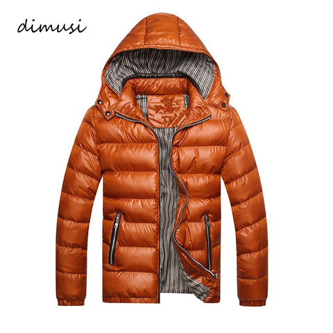 DIMUSI Winter Men Jacket Fashion Cotton Thermal Thick Parkas Male Casual Outwear Windbreaker Hoodies Brand Clothing 5XL,TA253 ► Photo 1/6