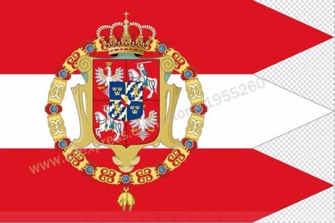 Polish-Lithuanian Commonwealth Flag 3 x 5 FT 90 x 150 cm Poland Flags Banners ► Photo 1/2