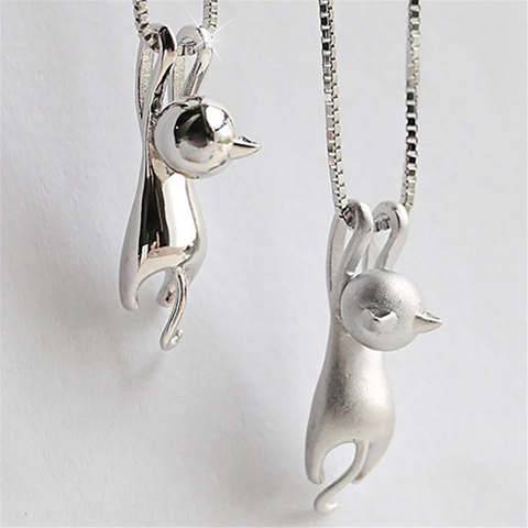 Sweet Fashion Lovely   Necklace Tiny Cute Cat Pendants Odd Fancy Jewelry Charm Pendant Necklace ► Photo 1/6