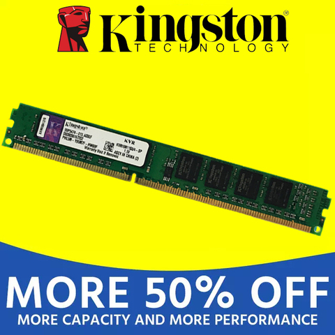 kingston Desktop memory 2GB 2G 800MHz PC2-6400 DDR2 PC RAM 800 667 6400 2GB 4GB 8GB  PC3 DDR3 1G 2G 4G 8G 1333MHz 1600MHz ► Photo 1/6