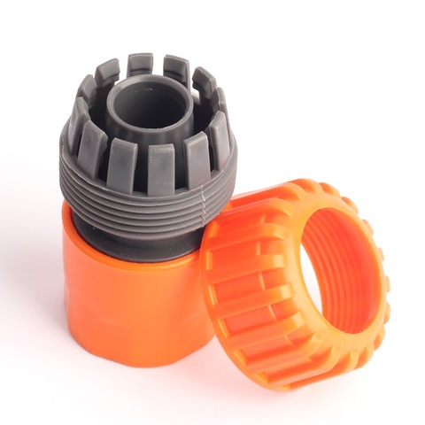 ABS G 3/4'' Water Hose Quick Connectors Garden Pipe/Tubing Fittings Orange Removable Water Plumbing Irrigation Repair Hose Joint ► Photo 1/6