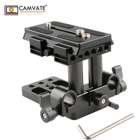 CAMVATE Quick Release Mount Base QR Plate for Manfrotto Standard Accessory C1437 camera photography accessories ► Photo 1/6