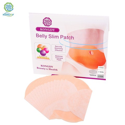 KONGDY 15 Pcs 30 Days Efficient Slimming Patch Belly Weight Loss Patch Abdomen Fat Burning Slim Sticker 100% Natural Ingredients ► Photo 1/6