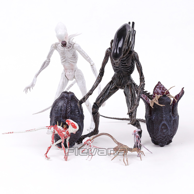 NECA Alien Covenant Xenomorph 7" Scale Action Figure Collection NEW IN BOX Doll 