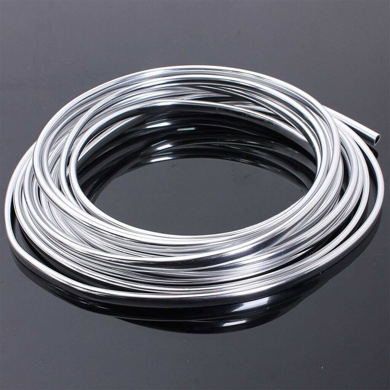 1pc 6m Anti-Collision Decorative Strip brand new silver U-Shaped auto Air Outlet Door Edge Shield strips accessories for cars ► Photo 1/6
