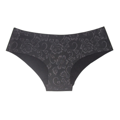 Fantasticzone Brand Briefs Seamless Panties Flower Print Underwear Women Sexy No Show Cheekster Panty Cheeky bikini calcinha ► Photo 1/5