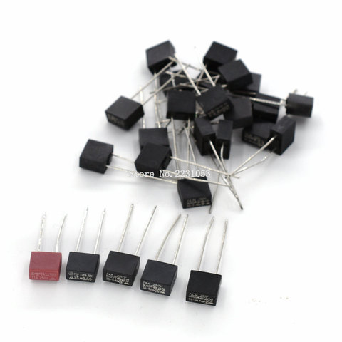 10PCS Fuses 2A 1A 3.15A 4A 5A 6.3A 250V 392 Square Plastic Fuse T2A LCD TV Power Board Commonly Used Fuses Slow Blow Fuse T3.15A ► Photo 1/6
