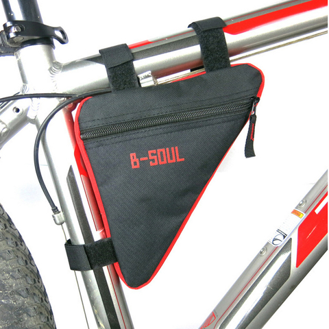Waterproof Triangle Bike Bag Bicycle Bag Pouch Cycling Front Tube Frame Bag Saddle Holder MTB Mountain Bike Cellphone Accessory ► Photo 1/6