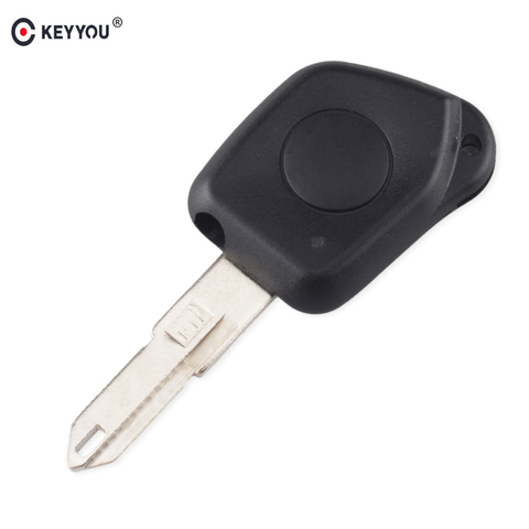 KEYYOU 1 Button Remote Key Case Key Shell For Peugeot 106 205 206 306 405 406 Car Key Shell ► Photo 1/6