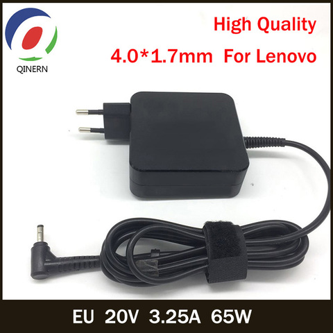 QINERN EU 20V 3.25A 65W 4.0*1.7mm AC Laptop Charger For Lenovo IdeaPad 100-15 B50-10 YOGA 710 510-14ISK Notebook Power Adapter ► Photo 1/6
