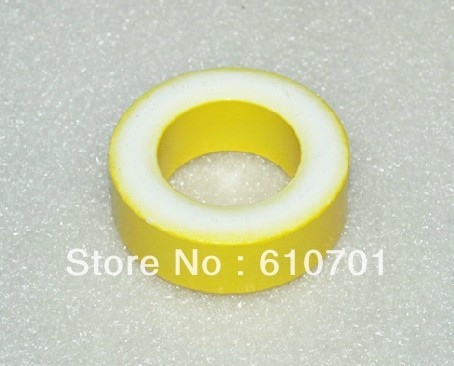 Lot20 13x7x5mm Iron Core Power Inductor Ferrite Rings Toroid Color Yellow White EMC Filter Electronic Circuit Appliance Phone TV ► Photo 1/1